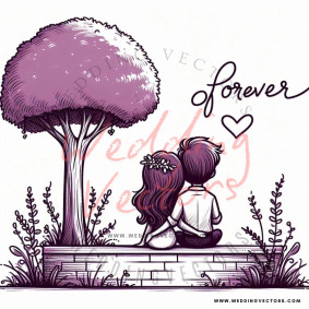 love wedding vectors 8309