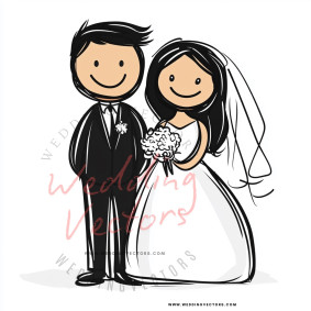 love wedding vectors 8311