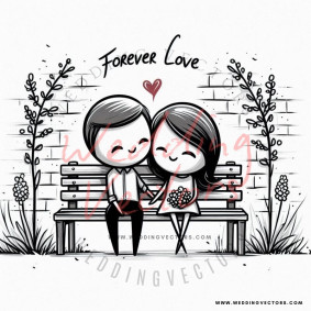 love wedding vectors 8312