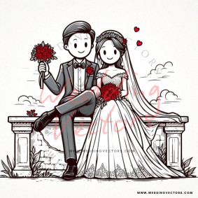 love wedding vectors 8318