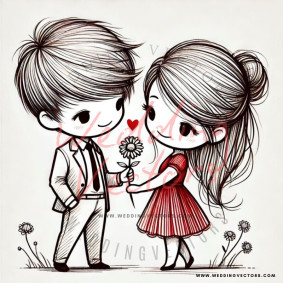 love wedding vectors 8321