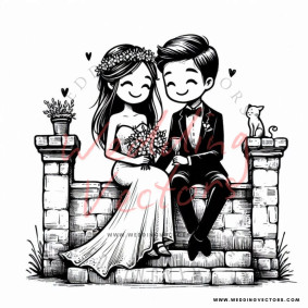 love wedding vectors 8328