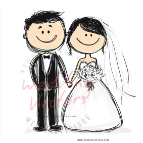 love wedding vectors 8334