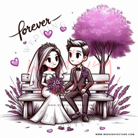 love wedding vectors 8343