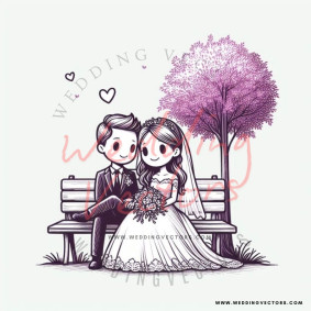 love wedding vectors 8347