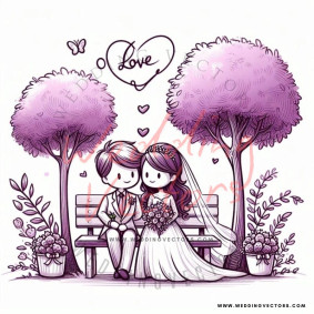 love wedding vectors 8353