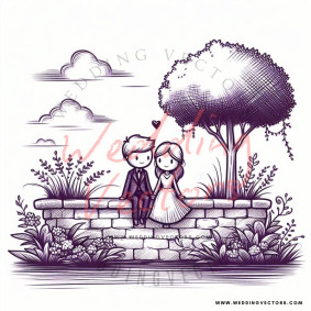 love wedding vectors 8355
