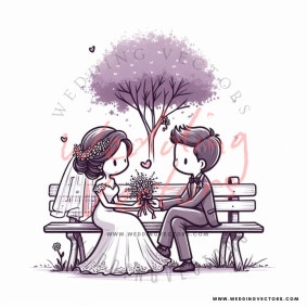 love wedding vectors 8358
