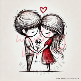 love wedding vectors 8369