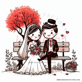 love wedding vectors 8370