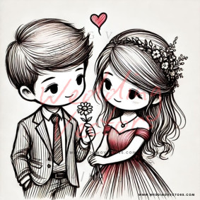 love wedding vectors 8375