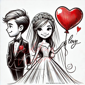 love wedding vectors 8378