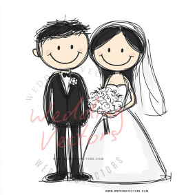 love wedding vectors 8383