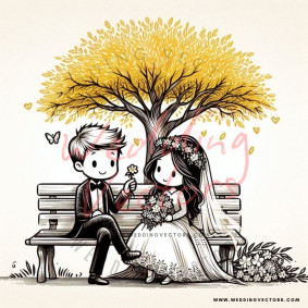 love wedding vectors 8384