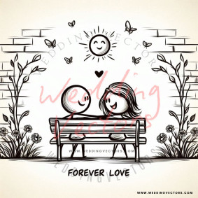 love wedding vectors 8386