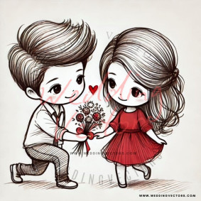 love wedding vectors 8391
