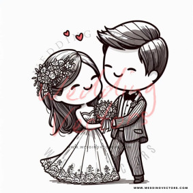 love wedding vectors 8394