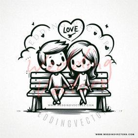 love wedding vectors 8400