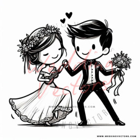 love wedding vectors 8402