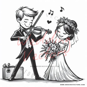 love wedding vectors 8415