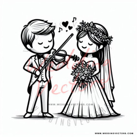 love wedding vectors 8417