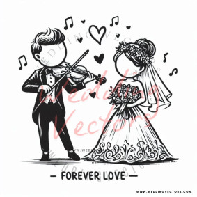 love wedding vectors 8421