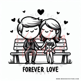 love wedding vectors 8423