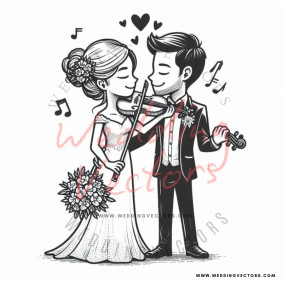 love wedding vectors 8425
