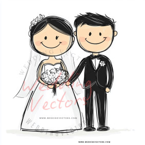 love wedding vectors 8429