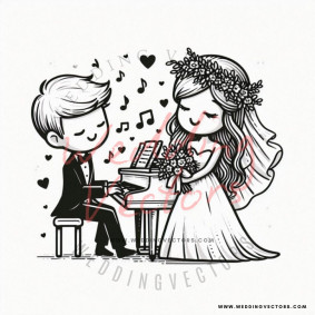 love wedding vectors 8442
