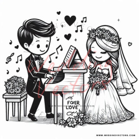 love wedding vectors 8448