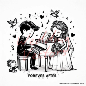 love wedding vectors 8455