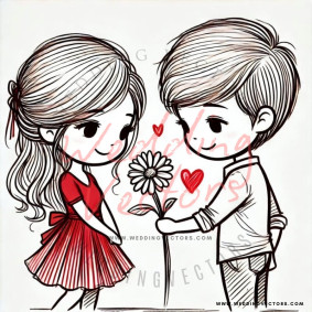 love wedding vectors 8458