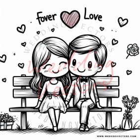 love wedding vectors 8465