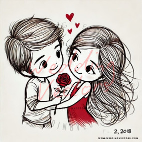 love wedding vectors 8468