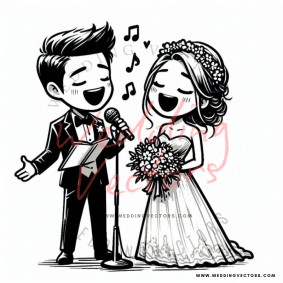 love wedding vectors 8469
