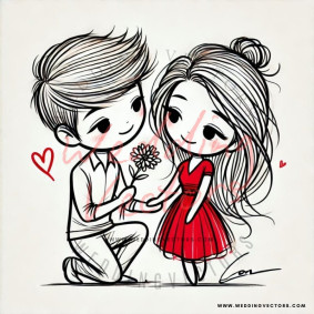 love wedding vectors 8472
