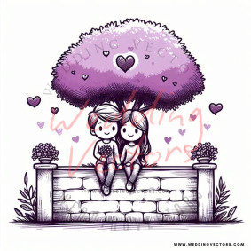 love wedding vectors 8473
