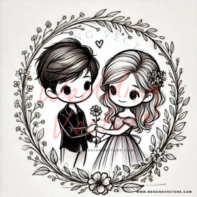 love wedding vectors 8474