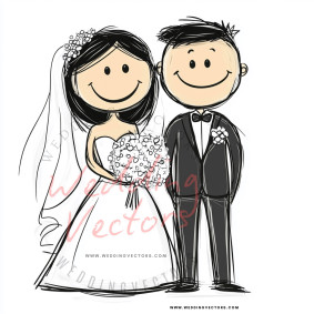 love wedding vectors 8475