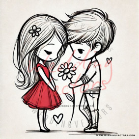 love wedding vectors 8481