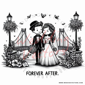 love wedding vectors 8484