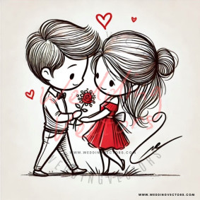 love wedding vectors 8485