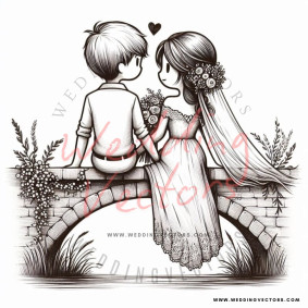 love wedding vectors 8486