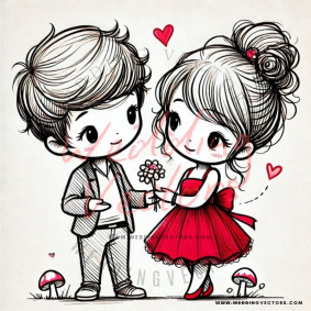 love wedding vectors 8489