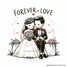 love wedding vectors 8490