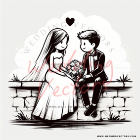 love wedding vectors 8494