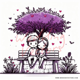 love wedding vectors 8496