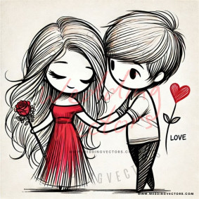 love wedding vectors 8508
