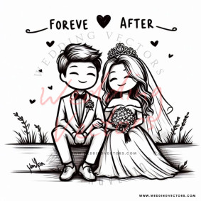 love wedding vectors 8511